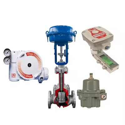 Control Valve With Flowserve 3200MD Positioner Stock Supplier As Digital Valve Positioner