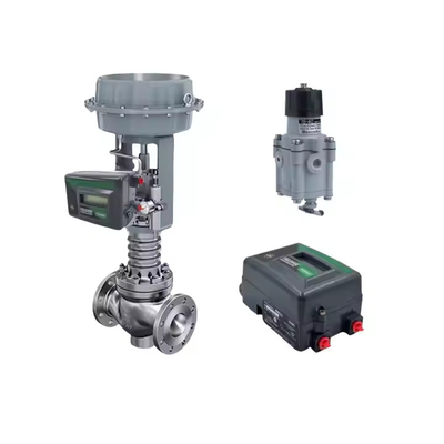 Pneumatic Diaphragm Regulating Valve And Fisher DVC2000 with Filter pressure reducing valve