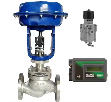 Supplier Stock Fisher DVC2000 Valve Positioner With 67CFR-224 EMERSON Pressure Regulator Valve