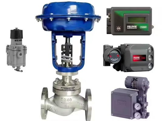 New and original Fisher DVC2000 digital valve positioner with pressure regulators
