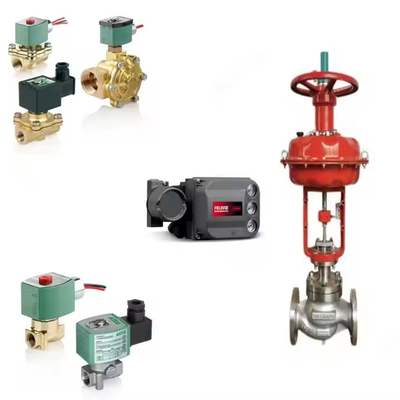 FISHER DVC6200 Smart Valve Positioner And ASCO Red Hat 1/4" Solenoid
