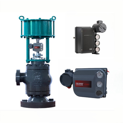 Fisher 3620j and DVC6200 smart control valve positioner with China pneumatic valves