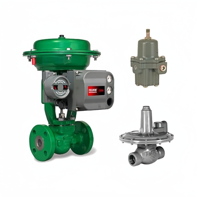 Fisher 3620j and DVC6200 smart control valve positioner with China pneumatic valves