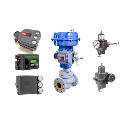 Fisher 3620j and DVC6200 smart control valve positioner with China pneumatic valves