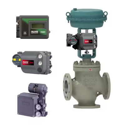 Control Valve WIth Valve Positioner DVC6200 Positioner Digital Smart Fisher Valve Positioner