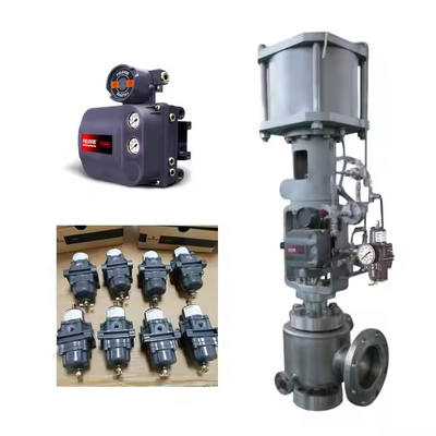 Control Valve WIth Valve Positioner DVC6200 Positioner Digital Smart Fisher Valve Positioner