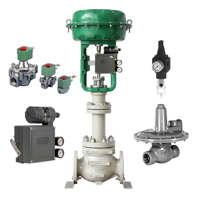Brand New Original Fisher 3582i Electro-Pneumatic Valve Positioner With Pressure Reducing Regulators And Solenoid Valve
