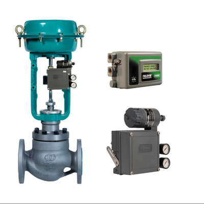 Brand New Original Fisher 3582i Electro-Pneumatic Valve Positioner With Pressure Reducing Regulators And Solenoid Valve