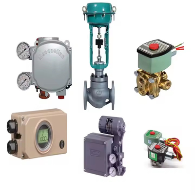 Low Steady-state Air Consumption Emerson Fisher 3582i Electro-Pneumatic Valve Positioner/ Aluminum Solenoid Valve