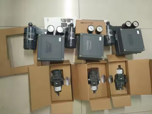 Pneumatic Control Valve With Fish-Er 3582I And Masoneilan Regulator And Burkert Solenoid Valve For Ball Valve In Stock