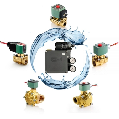 High quality EMERSON Fisher 3582i Electro-Pneumatic Positioner And ASCO Solenoid Valves With China Control Valve