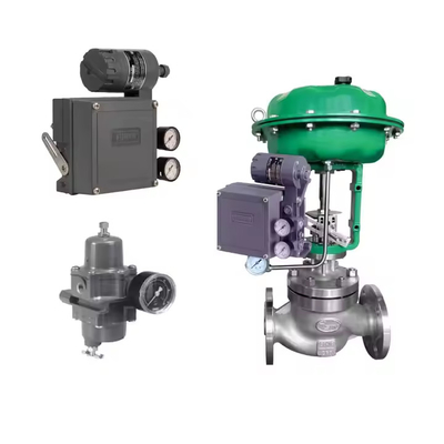 Fisher 3582i Electro-Pneumatic Valve Positioner And Fisher 67CFR Air Filter Regulator Stock Supplier With Pneumatic Control Valve