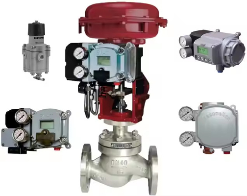 Chinese Control Valve With Masoneilan SVi1000 Digital Valve Positioner And 78-40 Pressure Reducing Valve