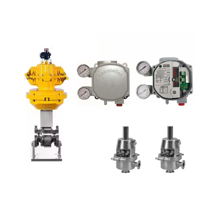 Chinese Control Valve With Masoneilan SVi1000 Digital Valve Positioner And 78-40 Pressure Reducing Valve