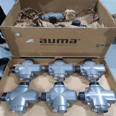 The Flow Control Valve Skid is equipped with the Auma valve actuator SQEx and the SQRV explosion-proof electric actuator