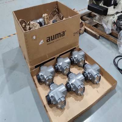 Valve Switching Skid is equipped with AUMA electric valves SA 07.2 - SA 16.2 and SA 25.1 Auma linear actuator