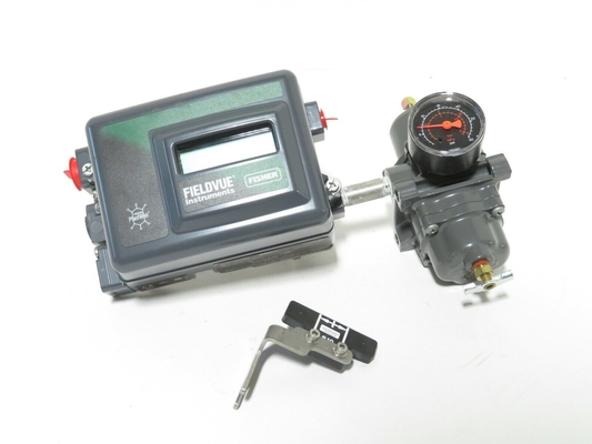 Stock Fisher Pneumatic Control Valve High Quality Popular Models Like DVC2000 DVC6200 3582i DIGITAL HART VALVE POSITIONER With ASCO solenoid valve