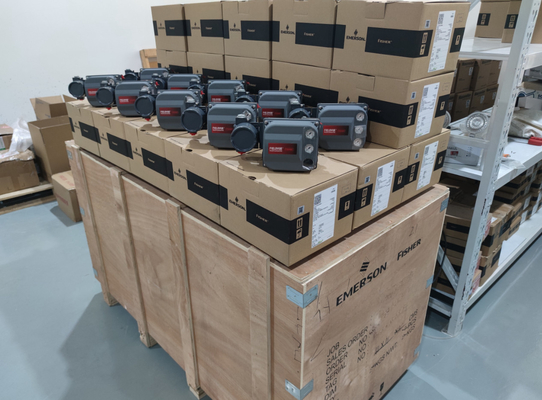 Stock Fisher Pneumatic Control Valve High Quality Popular Models Like DVC2000 DVC6200 3582i DIGITAL HART VALVE POSITIONER With ASCO solenoid valve