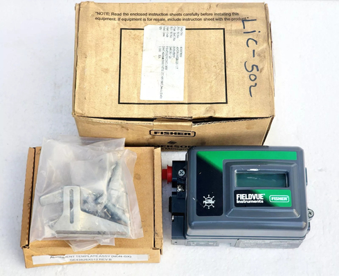 Stock Fisher Pneumatic Control Valve High Quality Popular Models Like DVC2000 DVC6200 3582i DIGITAL HART VALVE POSITIONER