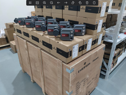 Stock Emerson Fisher Pneumatic Control Valve High Quality DVC7K DVC6200 DVC2000 DIGITAL HART VALVE POSITIONER With Good Price
