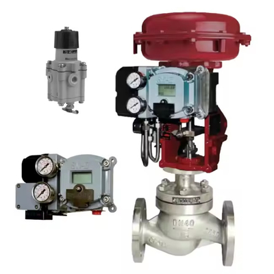 Masoneilan SVI II AP/ SVI 2 Digital Valve Positioner With Pneumatic Actuator And Valve Part