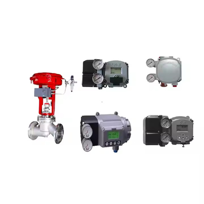 China Control Valve With Masoneilan SVI2-21113121 Valve Positioner And Emerson Asco L339 Series Universal Solenoid Valve
