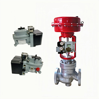 China Control Valve With Masoneilan SVI2-21123111 Valve Positioner And Emerson Fisher 67DR Pressure Reducing Valve