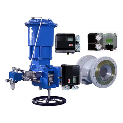 Chinese Brand Butterfly On-Off Valve With Masoneilan SVI2-21113111 And TS700 Korea Valve Positioner Manufacturer Tissin