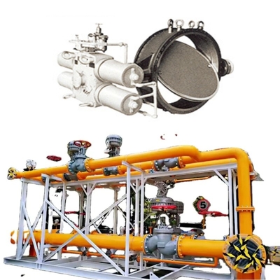 Flow Control Valve Skid Equipped With KOSO 710C Control Valve 7300RA Cylinder PRF400 Filter Pressure Reducing Valve