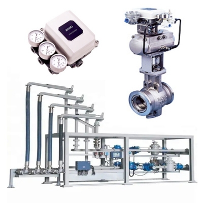 Valve Switching Skid With KOSO 210C/220C/230C Ball Valve 6300RB Actuator And EP801 Valve Positioner PRF310 Air Filter