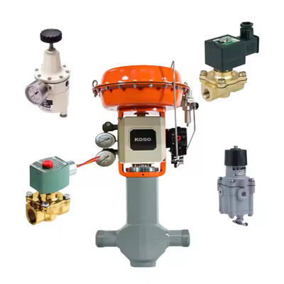Stock supplier KOSO 800 series Electro-Pneumatic Valve Positioner With ASCO Solenoid Valve In Stock