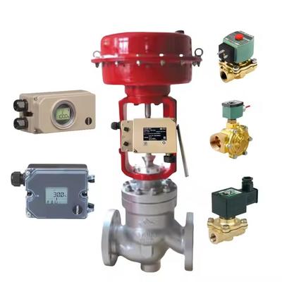 high Sensitivity samson control valve positioner With Neles Solenoid Valve