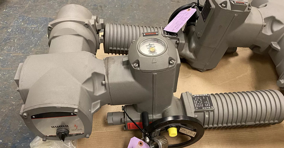 Versatile Electric Multi-turn Actuators SA And SAR By AUMA For Automation Of Gate Valves Or Globe Valves For Power Plants