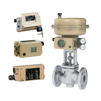 Samson 3241 Globe Control Valve of the ANSI 300 Pressure Class Rating and Stainless Steel for Valve With ASCO Solenoid Valve