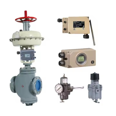 Multi-turn Actuators SA and SAR by AUMA With SAMSON 3725 HART Pneumatic Valve Positioners And ASCO Solenoid Valve In Stock