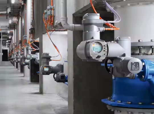 Multi-turn Actuators SA And SAR By AUMA With SAMSON 3725 HART Pneumatic Valve Positioners And ASCO Solenoid Valve In Stock