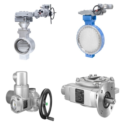 Pressure / Flow Control Skid Samson LTR 43 Butterfly Valves And Auma Electric Actuators And Tooth Boxes