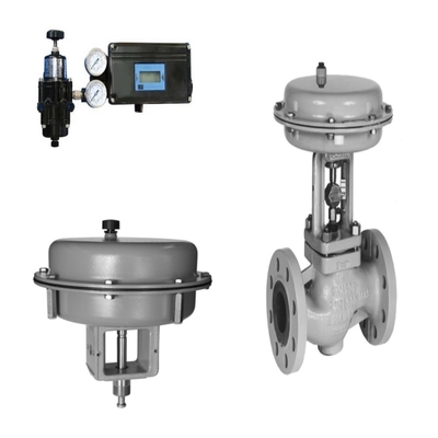 Samson 3241 Globe Valve And 3271 Pneumatic Actuator , Equipped With Domestically Produced High-quality Valve Positioner