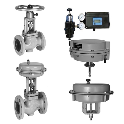 Samson 3241 Globe Valve And 3271 Pneumatic Actuator , Equipped With Domestically Produced High-quality Valve Positioner