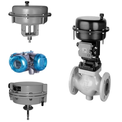 Samson 3251 Control Valve And 3271/3277 Pneumatic Actuator With 3963 Solenoid Valve And China Positioner