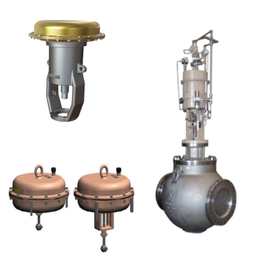 Samson 3222 Valve , Paired With 3271/3277 Pneumatic Actuator Domestically Produced Positioner