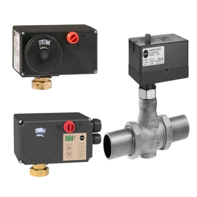 Samson valve 3222 electric valve, along with Samson 5857, 5757, 5724, and 5725 electric actuators, form a complete set.