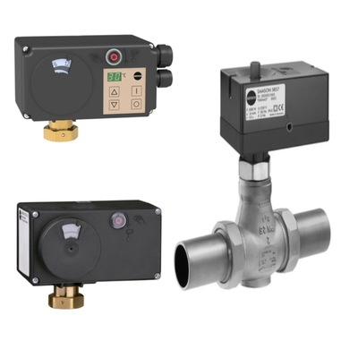 Samson valve 3222 electric valve, along with Samson 5857, 5757, 5724, and 5725 electric actuators, form a complete set.