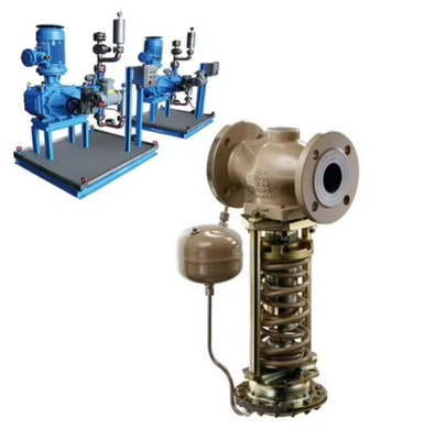 Fuel Gas Skid Mounted With Samson 41-23 Pressure Reducing Valve Stainless Steel Self-operated Pressure Regulators