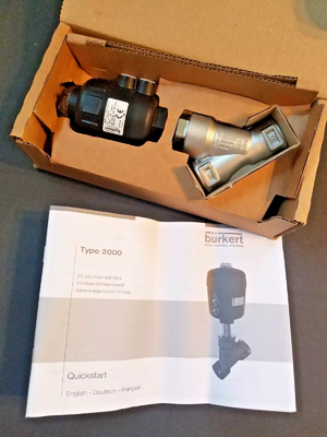 Germany Original Burkert VALVE 2/2-way angle seat valve In Stock