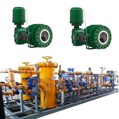 Valve Switching Skid With FisherV280 Control Valve 1061Actuator Fisher DVC7K Or DVC6200 Valve Positioner
