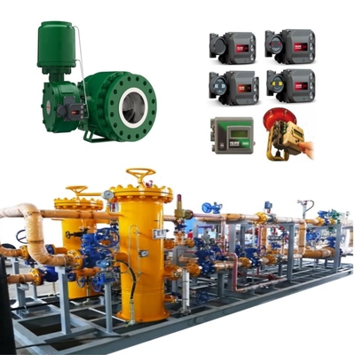 Valve Switching Skid With FisherV280 Control Valve 1061Actuator Fisher DVC7K Or DVC6200 Valve Positioner
