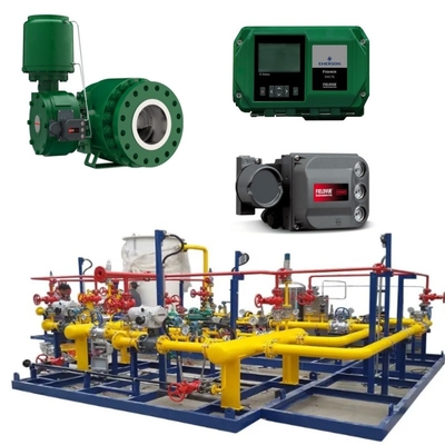 Valve Switching Skid With FisherV280 Control Valve 1061Actuator Fisher DVC7K Or DVC6200 Valve Positioner