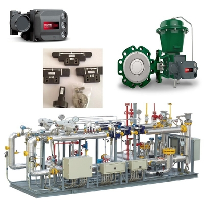 Valve Switching Skid With Fisher 8590 Butterfly Valve 2052 Actuator And DVC6200 Intelligent Valve Controller