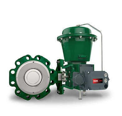 Valve Switching Skid With Fisher 8590 Butterfly Valve 2052 Actuator And DVC6200 Intelligent Valve Controller